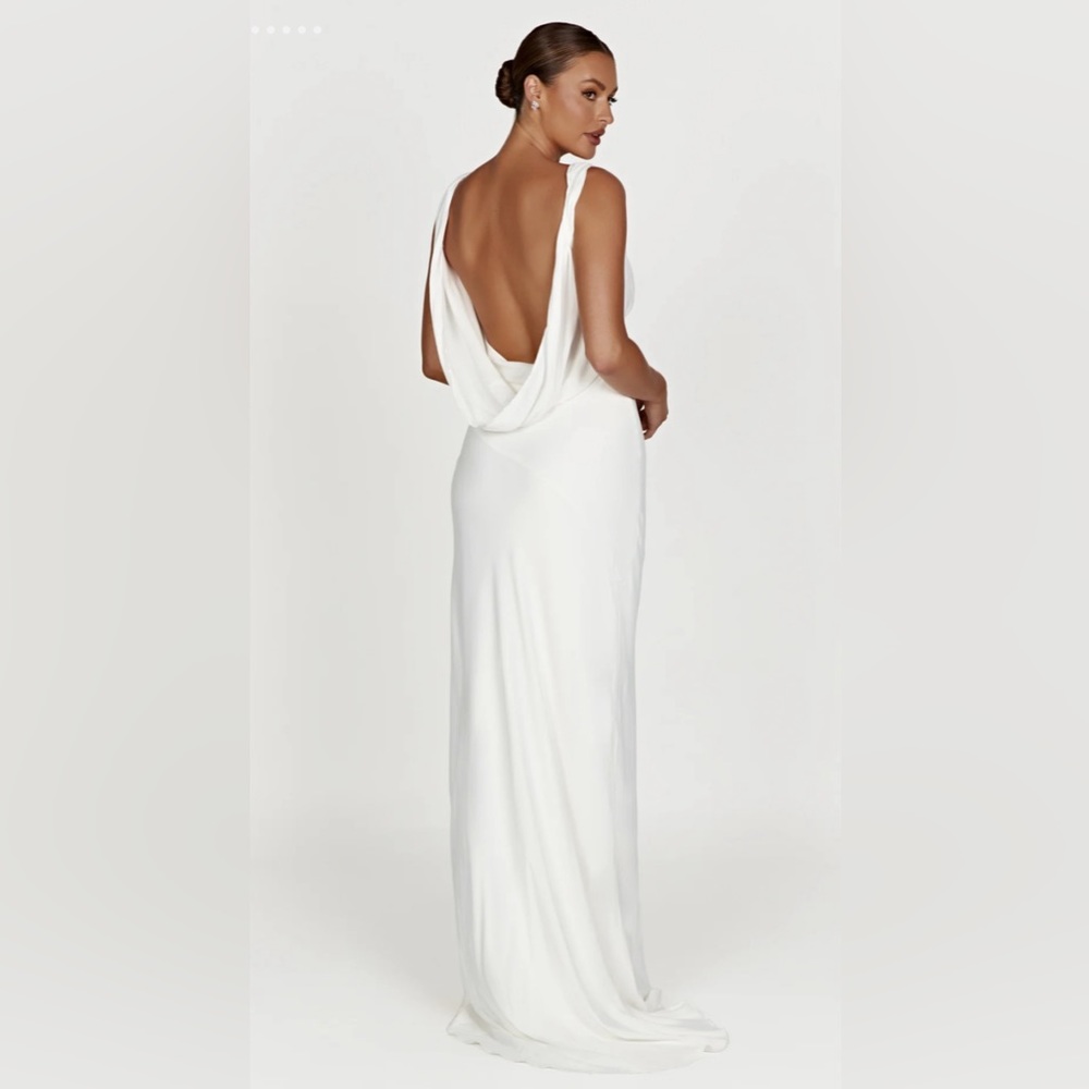 Meshki Amanza Maxi Dress With Cowl Back - Size XS, never worn but hemmed